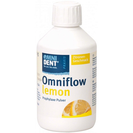 OMNIDENT OMNIFLOW - профилактический порошок для аппаратов Air Flow, 300 г